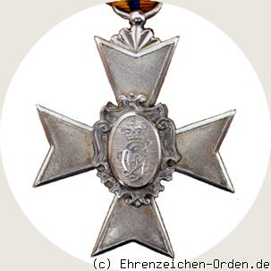 Fürstlich Schwarzburgisches Ehrenkreuz – Kreuz 4. Klasse Rückseite