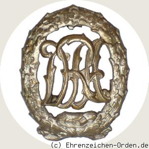 Sportabzeichen DRA (Deutscher Reichsausschuss für Leibesübungen) in Silber