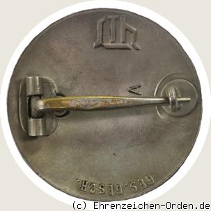 Diensteintritts- und Traditionsabzeichen Stahlhelmbund 1931 Rückseite