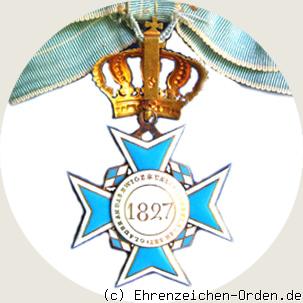 Königlicher Theresien-Orden Ordenskreuz Rückseite