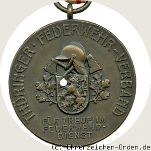 Bronzenes Feuerwehr-Ehrenzeichen Landesfeuerwehrverband Thüringen 1934