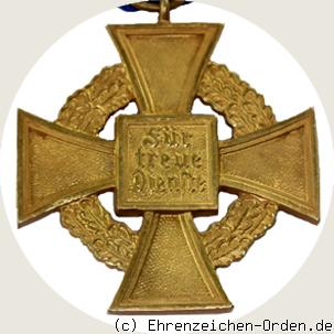 Treuedienst-Ehrenzeichen 1.Stufe für 40 Jahre 1938 Rückseite