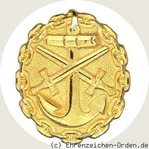 Verwundetenabzeichen der Marine 1918 in Gold