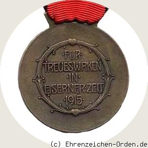 Friedrich-Bathildis-Medaille Rückseite