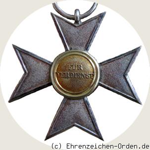 Militärverdienstkreuz 3. Klasse Rückseite