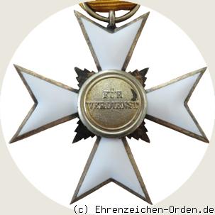 Verdienstkreuz 3. Klasse Rückseite