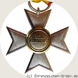 Silbernes Ehrenkreuz Rückseite