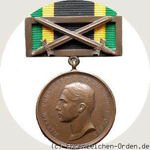 Allgemeines Ehrenzeichen in Bronze Dem Verdienste 1914 mit Schwerterspange