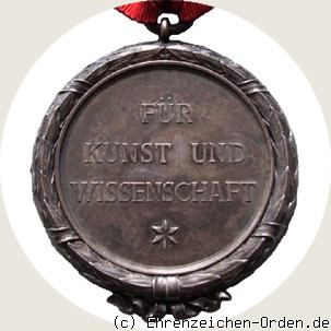 Medaille für Kunst und Wissenschaft 3.Klasse 1902 Rückseite