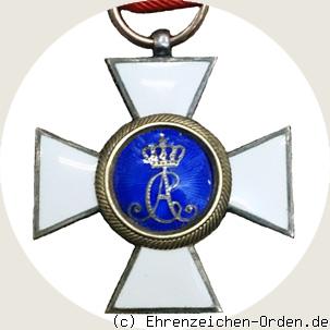 Hausorden der Wachsamkeit / Vom Weißen Falken Ehrenkreuz / Ritter 2. Abteilung Rückseite