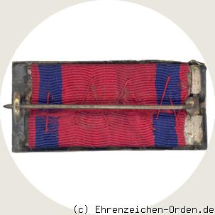 Dienstalterszeichen für 6 Dienstjahre 1851 Rückseite