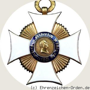 Friedrichs-Orden Kreuz des Ordens / Großkreuz