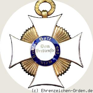 Friedrichs-Orden Kreuz des Ordens / Großkreuz Rückseite