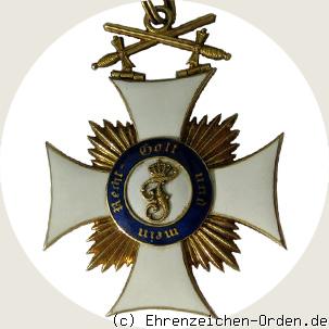 Friedrichs-Orden  Komturkreuz mit Schwertern