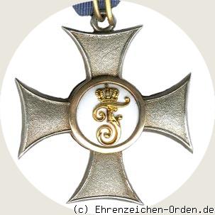 Friedrichs-Orden Ritterkreuz 2.Klasse Rückseite