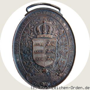 Fahnenmedaille für Kriegervereine 1895