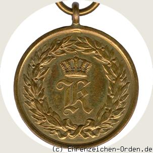 Kriegsdenkmünze für treue Dienste in einem Feldzug 1866