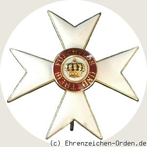 Orden der württembergischen Krone Kreuz der Ehrenritter 1892