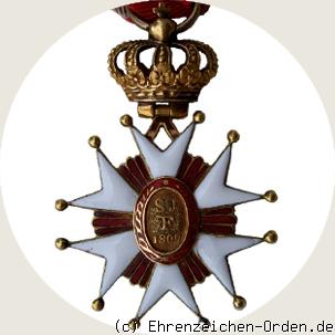 Großherzoglicher St. Josephsorden Ritter Rückseite